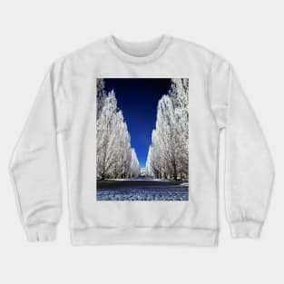 An alley in infrared Crewneck Sweatshirt